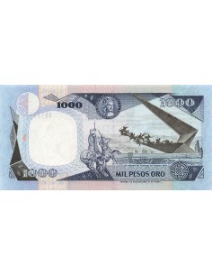 Colombie 1000 Pesos Oro - 1992 - Remplacement - P.432A 1000 pesos oro 1992 2