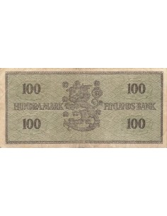 Finlande 100 Markaa - 1955 - Remplacement - P.91 100 marka 1955 2