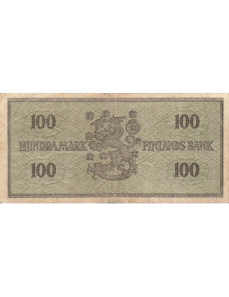 Finlande 100 Markaa - 1955 - Remplacement - P.91 100 marka 1955