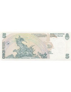 Argentine 5 Pesos - ND (2005-06) - Remplacement - P.353 5 pesos 2005 2