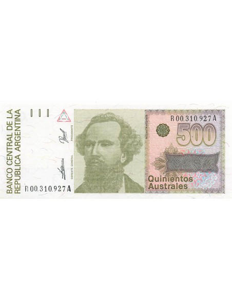 Argentine 500 Australes - ND (1990) - Remplacement - P.328 500 australes 1990