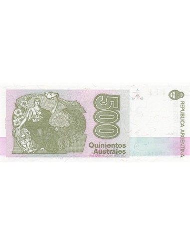 Argentine 500 Australes - ND (1990) - Remplacement - P.328 500 australes 1990