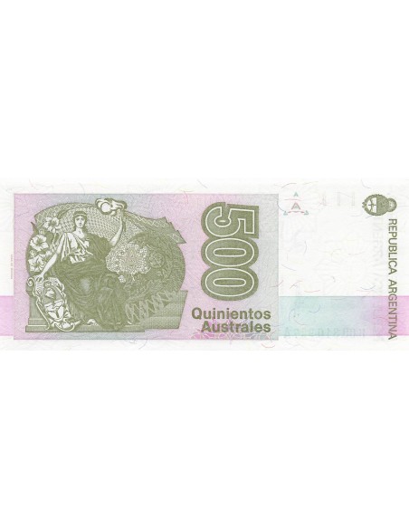 Argentine 500 Australes - ND (1990) - Remplacement - P.328 500 australes 1990