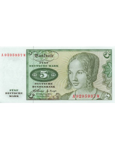 Allemagne (RFA) 5 Mark - 02-01-1960 - P.18 5 mark 1960