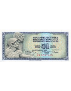 Yougoslavie 50 Dinara - 1978 - Remplacement - P.89a 50 dinara 1978