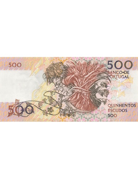 Portugal 500 Escudos - Da Silveira - 04-11-1993 - P.180f 500 escudos 1993