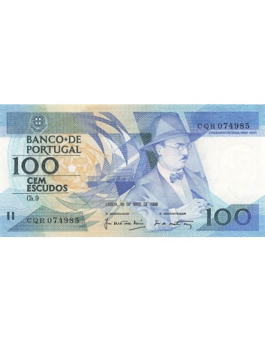 Portugal 100 Escudos - Pessoa - 26-05-1988 - P.179e 100 escudos 1988