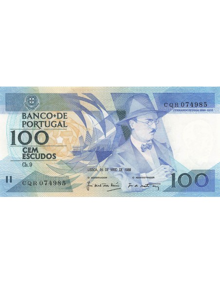Portugal 100 Escudos - Pessoa - 26-05-1988 - P.179e 100 escudos 1988
