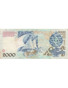 Portugal 2000 Escudos - Dias - 23-05-1991 - P.186a 2000 escudos 1991 2