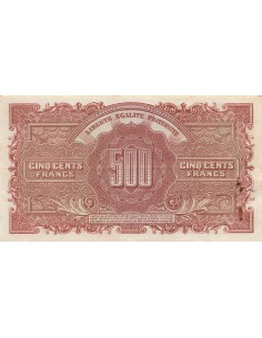 500 Francs - Marianne - 1945 - Lettre L 500 francs 1945 2