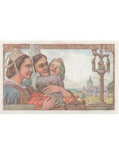 20 Francs Pêcheur - 09-01-1947 - Série X.154 20 francs 1947 2