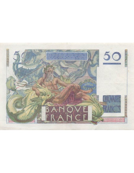 50 Francs - Le Verrier - 17-02-1949 - Série B.122 50 francs 1949