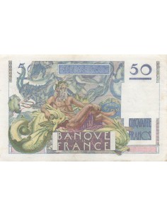 50 Francs - Le Verrier - 29-06-1950 - Série N.155 50 francs 1950 2