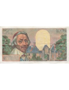 1000 Francs - Richelieu - 07-04-1955 - Série P.148 1000 francs 1955 2