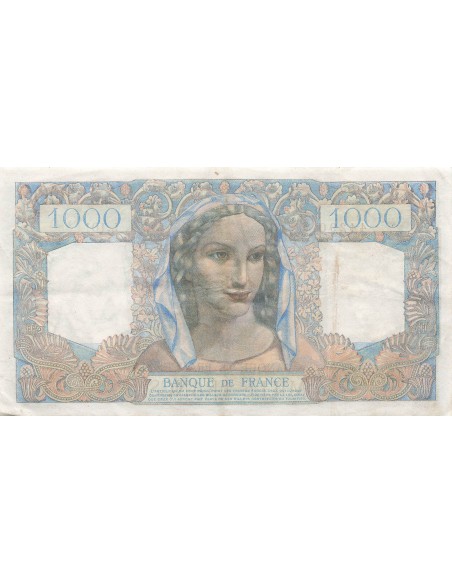 1000 Francs - Minerve et Hercule - 23-08-1945 - Série L.101 1000 francs 1947