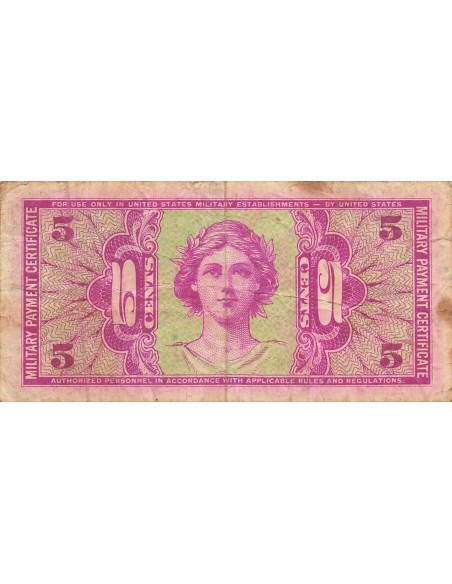 USA 5 Cents - Military Payment - (1958-61) - P.M36 5 cents 1958