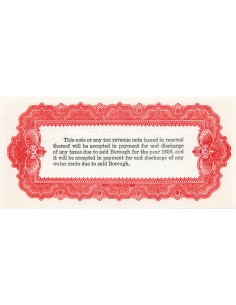 USA 25 Dollars - New Jersey - Lodi - Tax Anticipation Note 25 dollars 1936 2