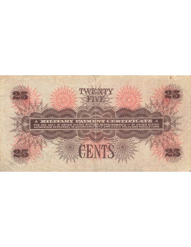 USA 25 Cents - Military Payment - ND (1968) - P.M66 25 cents 1968