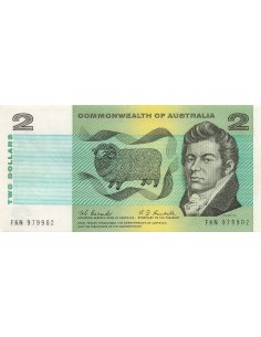 Australie 2 Dollars - MacArthur - ND (1967) - P.38b 2 dollars 1967