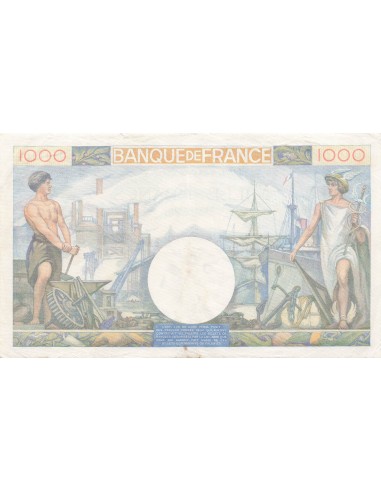 1000 Francs - Commerce et Industrie - 24-10-1940 - Série C.363 1000 francs 1940