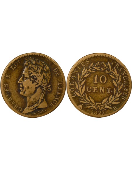 Colonies Françaises Charles X Antilles Françaises