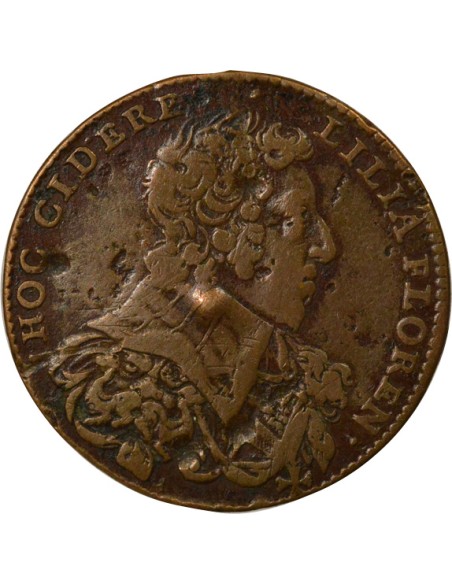 Louis XIII Louis XIII - Jeton de Compte Cuivre - XVIIe Siècle 1 jeton Cuivre XVIIe Siècle