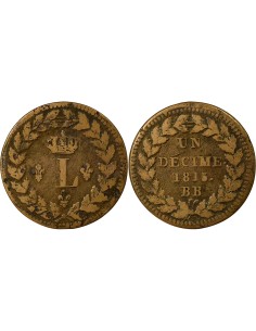 Louis XVIII Louis XVIII - Décime