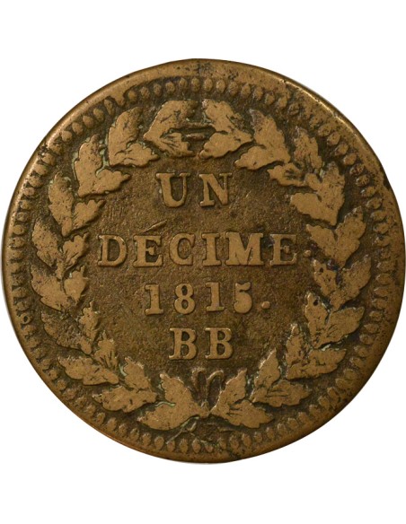 Louis XVIII Louis XVIII - Décime
