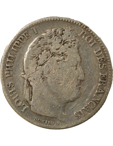 Louis-Philippe Ier Tête Laurée 1 franc Argent 1846 A - Paris