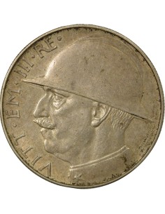 Italie Victor Emanuele III Cappellone 20 lire Argent 1928 R Rome 2
