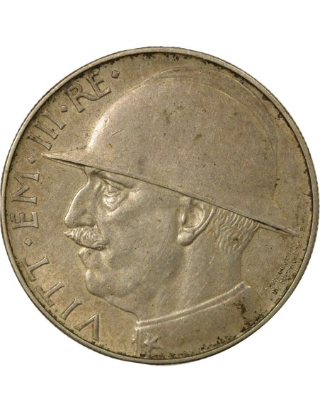 Italie Victor Emanuele III Cappellone 20 lire Argent 1928 R Rome