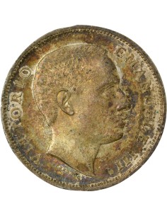 Italie Victor Emanuele III Victor-Emmanuel III - Lire Argent - 1901 R Rome 1 lire Argent 1901 R Rome 2