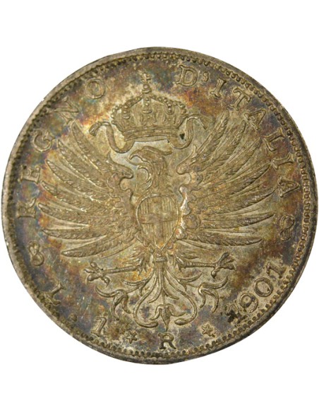 Italie Victor Emanuele III Victor-Emmanuel III - Lire Argent - 1901 R Rome 1 lire Argent 1901 R Rome