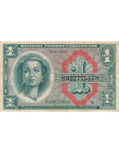 USA 1 Dollar - Military Payment - ND (1964) - P.M54 1 dollar 1964