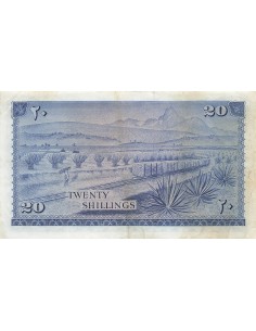 Kenya 20 Shillings - 01-07-1967 - P.3 20 shillings 1967 2