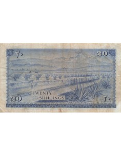 Kenya 20 Shillings - 01-07-1967 - P.3 20 shillings 1967 2