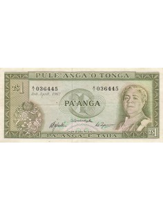 Tonga 1 Pa'anga - Reine Salote - 1967 - P.14 1 pa anga 1967