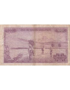 Kenya 100 Shillings - 01-07-1969 - P.10 100 shillings 1969 2