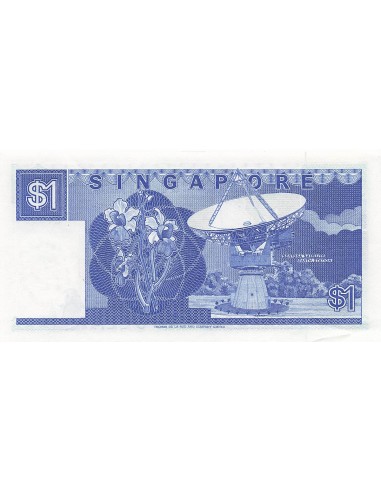 Singapour 1 Dollar - ND (1987) - Remplacement - P.18 1 dollar 1976