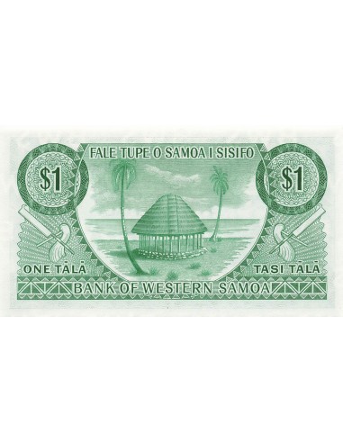 Samoa 1 Tala - ND (1967) - P.16 1 tala 1967