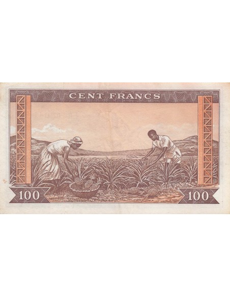 Guinée 100 Francs - 01-03-1960 - P.13 100 francs 1960