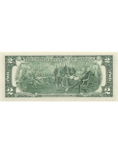 Président 2 Dollars - Séries 2003A - New York - P.516b 2 dollars 2003