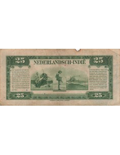 Indes Néerlandaises Wilhelmina I 25 Gulden - Wilhelmina - 02-03-1943 - P.115 25 gulden 1943 2