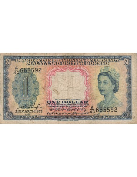 Malaya et Bornéo Elisabeth II