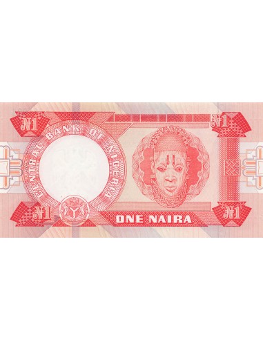 Nigeria 1 Naira - ND (1979-1984) - P.19 1 naira 1979