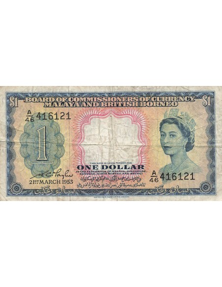 Malaya et Bornéo Elisabeth II