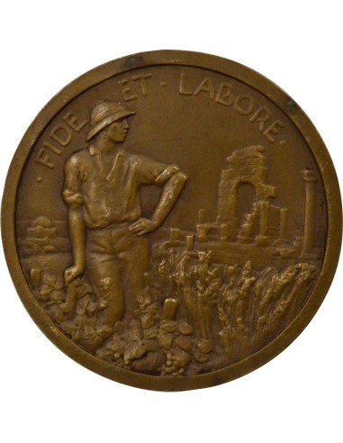 Algérie Ass. Gé. des Actionnaires 1 jeton Bronze XIXe Siècle