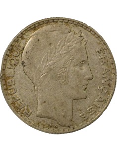 Turin 10 francs Argent 1937 A Paris 2