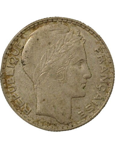 Turin 10 francs Argent 1937 A Paris