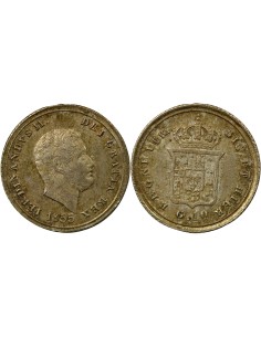 Naples et Sicile Ferdinand II des Deux-Siciles Ferdinand II - 10 Grana Argent - 1855 10 grana Argent 1855